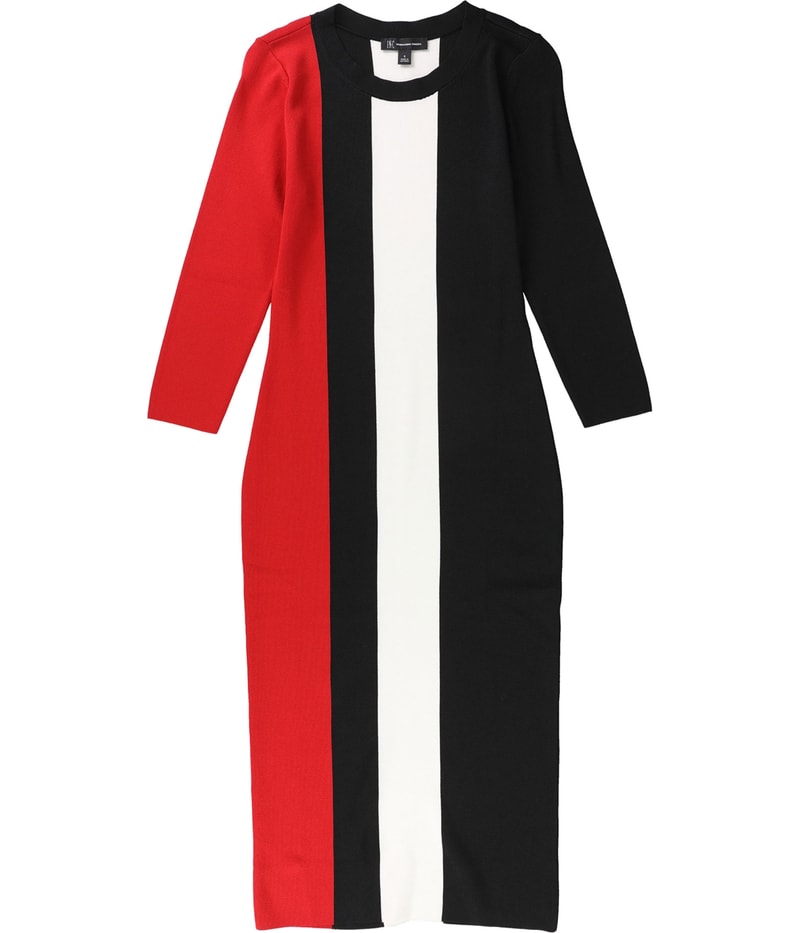 I.N.C Womens Colorblocked Pencil Dress