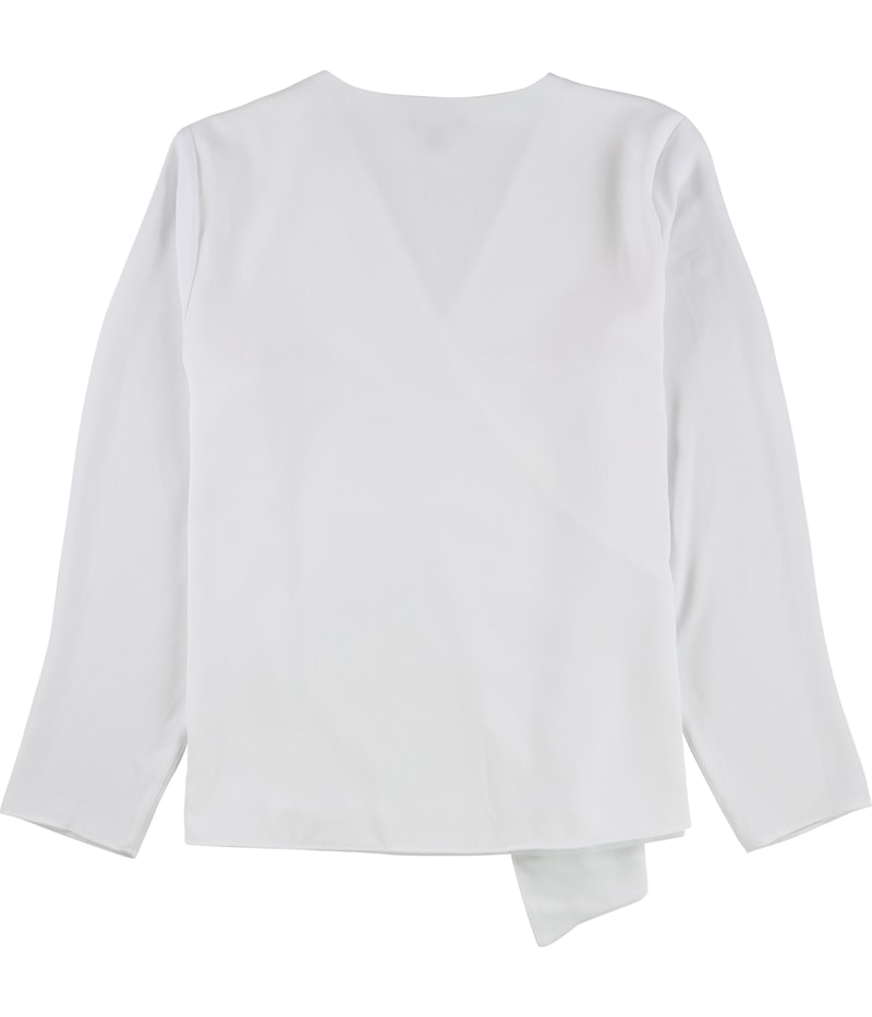 Alfani Womens Draped Front Shell Blouse
