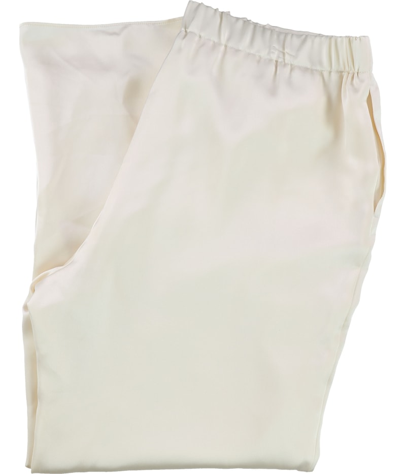 Alfani Womens Solid Straight Leg Casual Pants