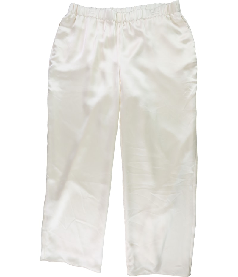 Alfani Womens Solid Straight Leg Casual Pants