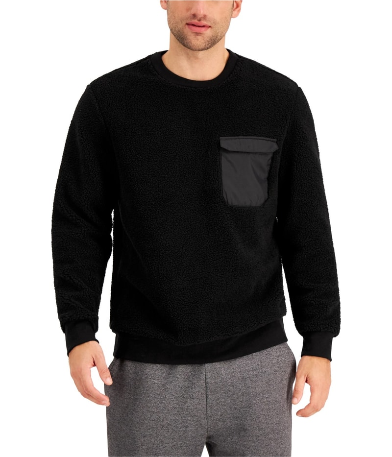 Alfani Mens Fleece Sweatshirt