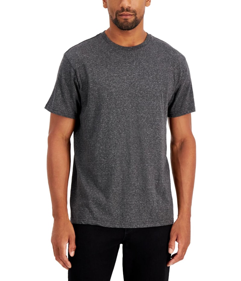 Alfani Mens Solid Basic T-Shirt