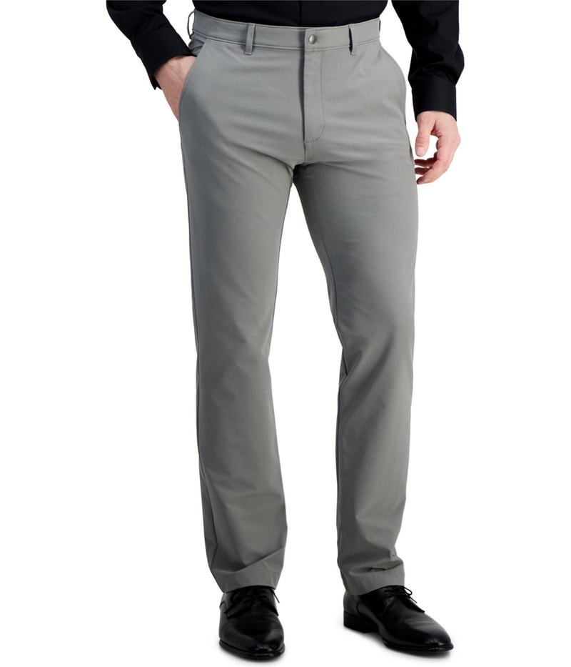 Alfani Mens AlphaTech Straight Leg Relaxed Chino Casual Pants