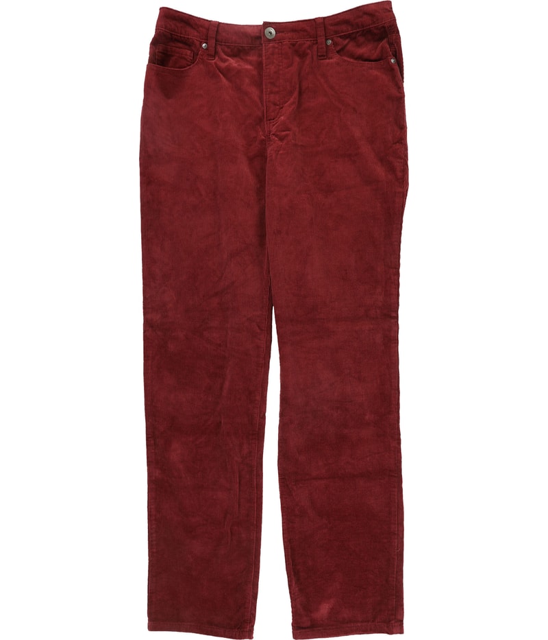 Style & Co. Womens High Rise Straight Leg Casual Pants