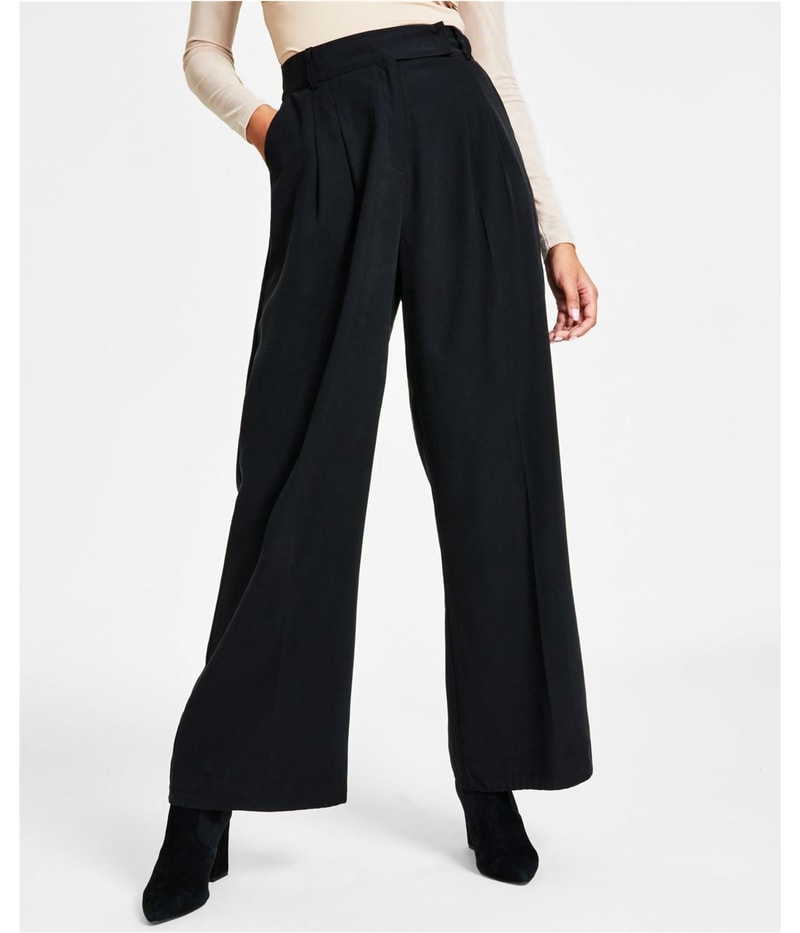 bar III Womens Season These Straight Leg Dress Pants