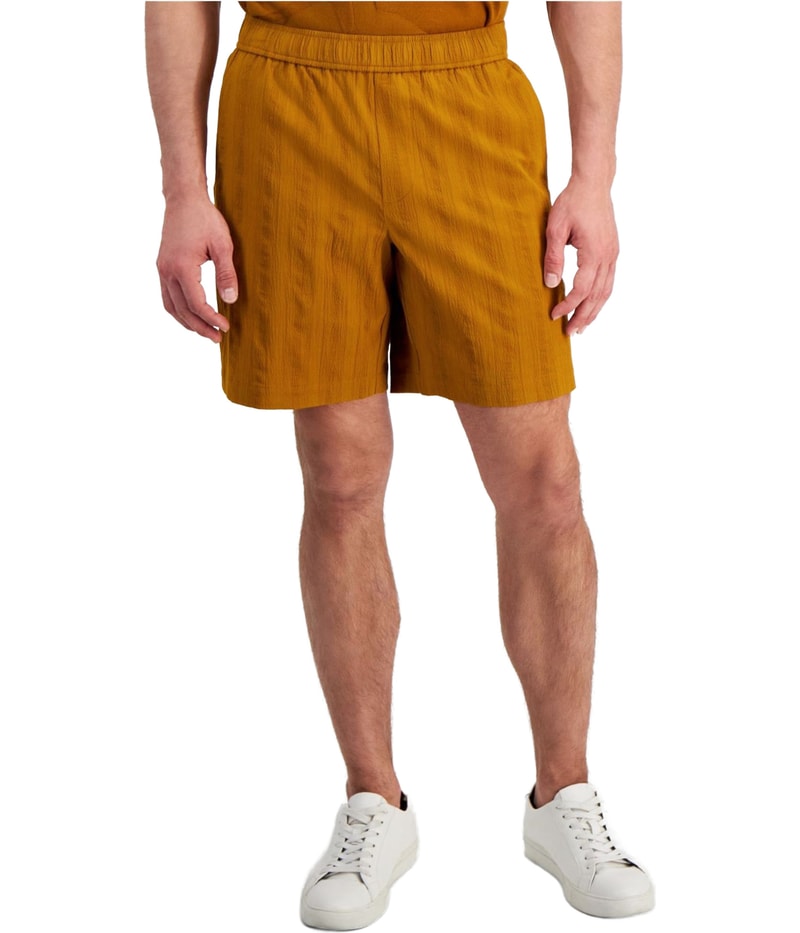 Alfani Mens Textured Casual Walking Shorts