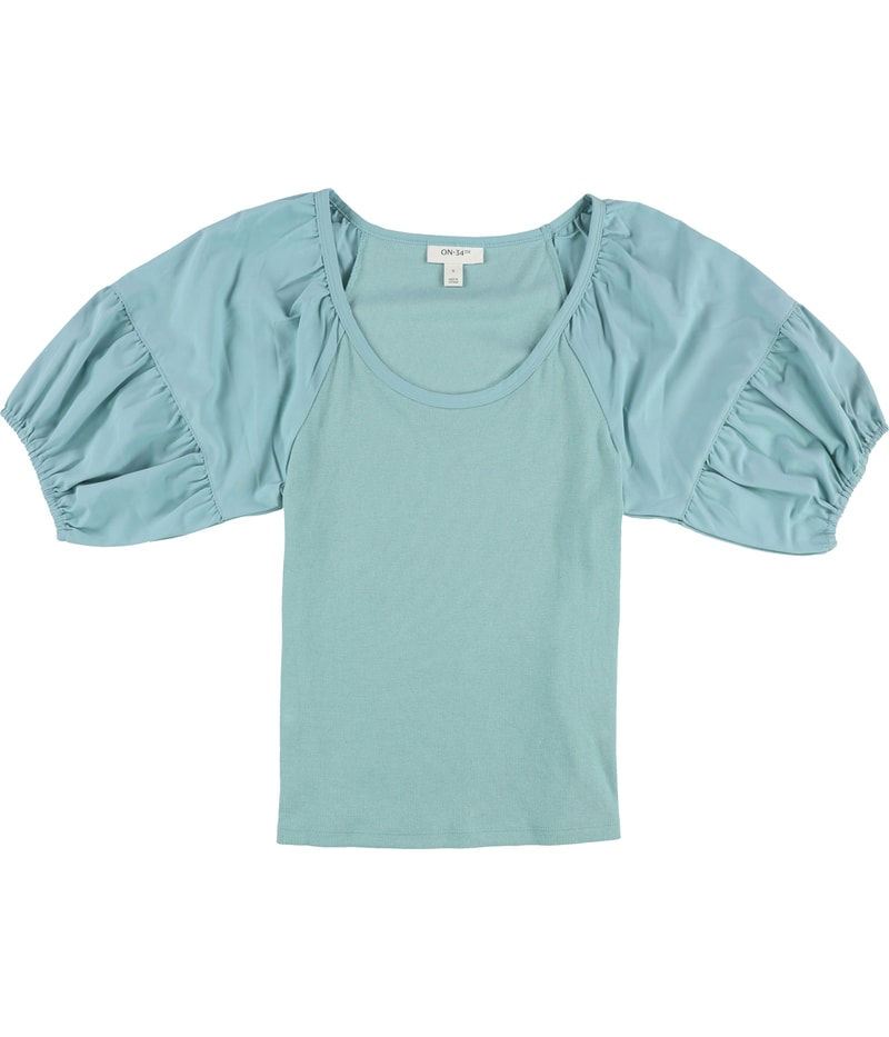 ON 34TH Womens Relaxed Fit Knit Blouse