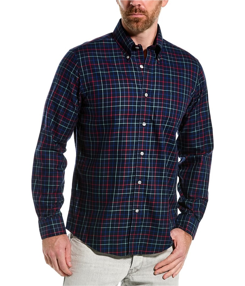 Brooks Brothers Mens Regent Fit Button Up Shirt
