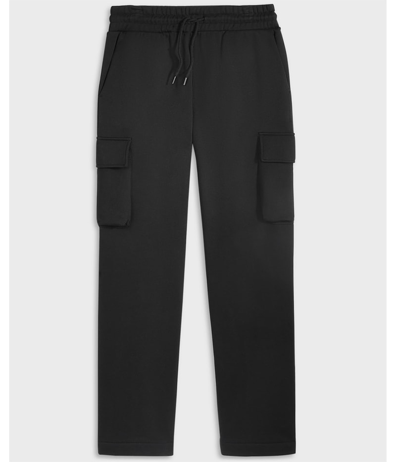 Mode Of One Mens Fleece Straight Leg Cargo Casual Pants