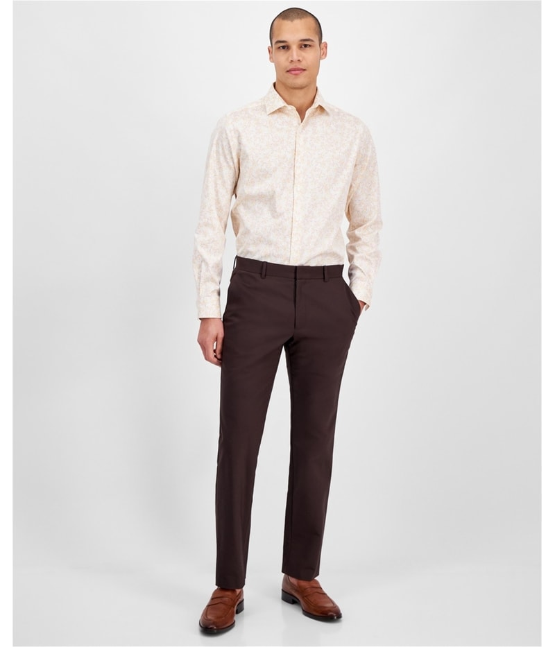 bar III Mens Slim Fit, Stretch Button Up Shirt