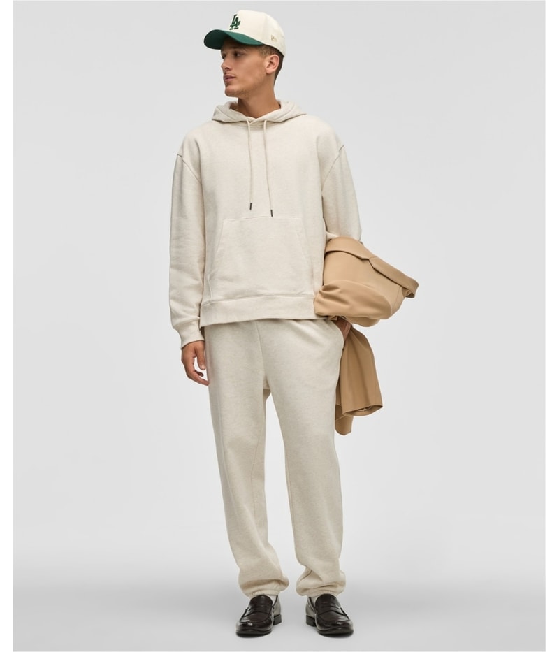 Mode Of One Mens Relaxed-Fit Heathered Hoodie Sweatshirt