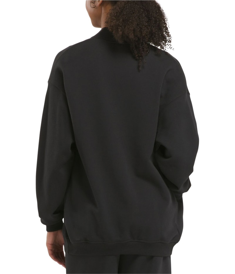 Reebok Womens Logo Cardigan Sweater