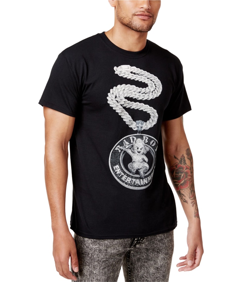 Bad Boy Mens Chain Baby Graphic T-Shirt