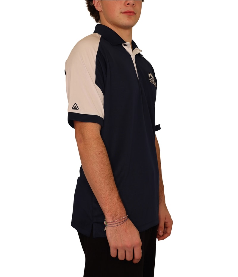 Antigua Mens L.A. Rams Polo Shirt in Navy, image 2 of 4