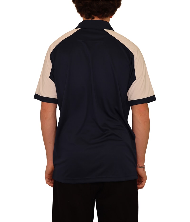 Antigua Mens L.A. Rams Polo Shirt in Navy, image 3 of 4