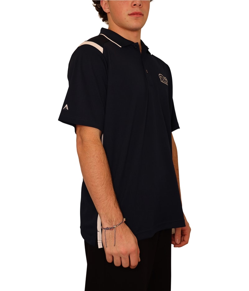 Antigua Mens LA Rams Polo Shirt in Navy, image 2 of 4