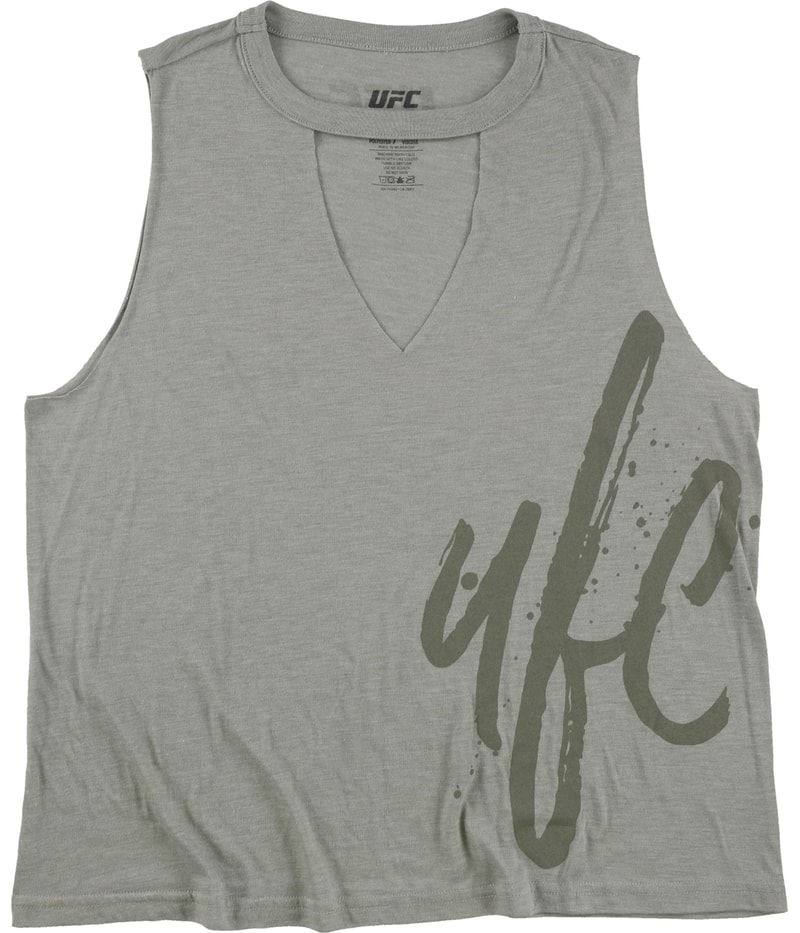 UFC Womens Cut Out Neck Tank Top