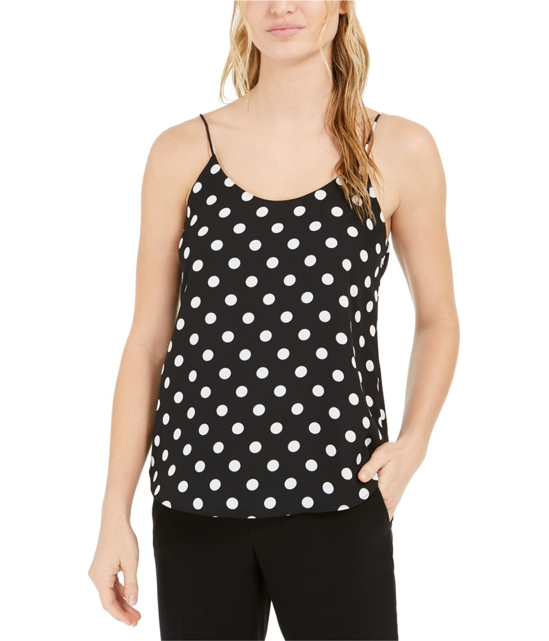 bar III Womens Polka Dot Cami Tank Top