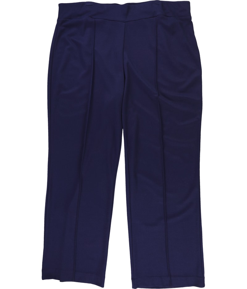 Jones New York Womens Seam Front Straight Leg Leggings Casual Pants
