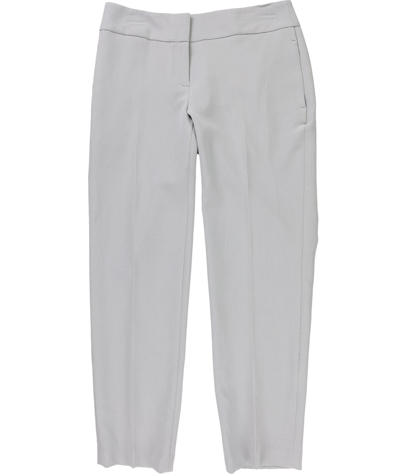 Kasper Womens Solid Straight Leg Dress Pants