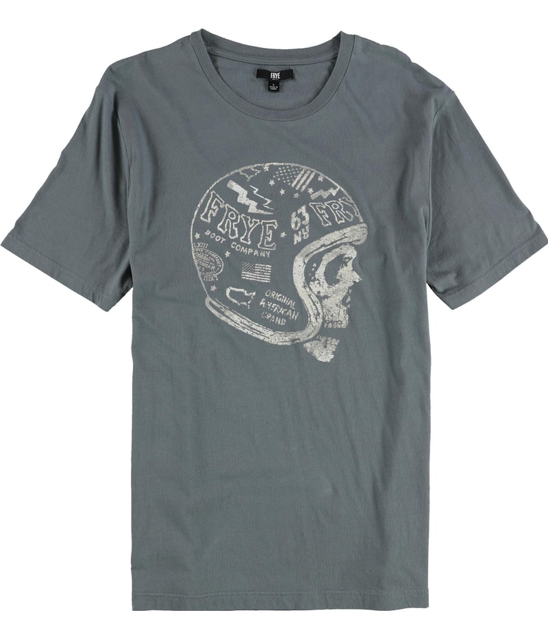 Frye Mens Short Sleeve Crewneck Graphic T-Shirt