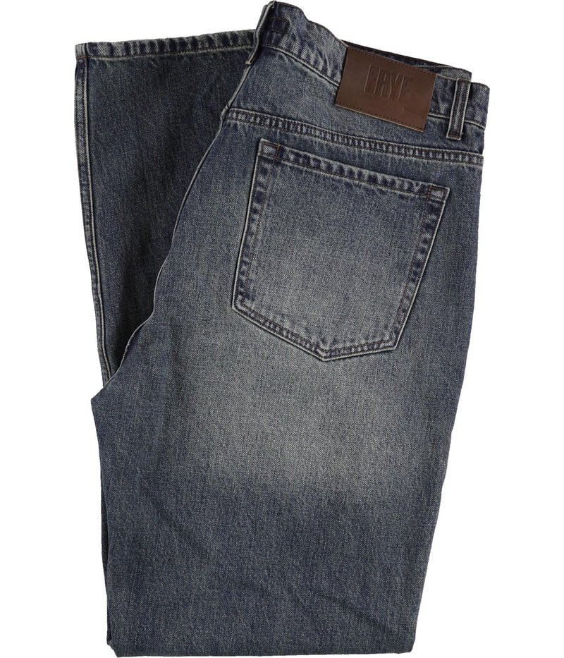 Frye Mens Astor Distressed Brighton Regular Straight Leg Jeans