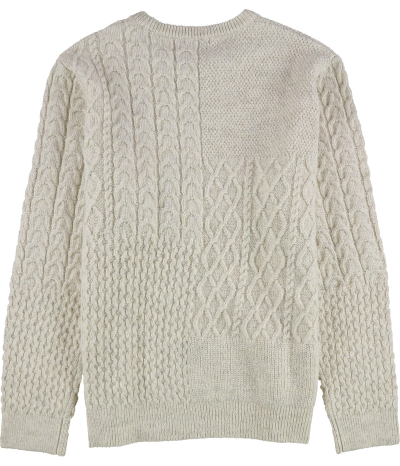 Frye Womens Patchwork Pullover Sweater