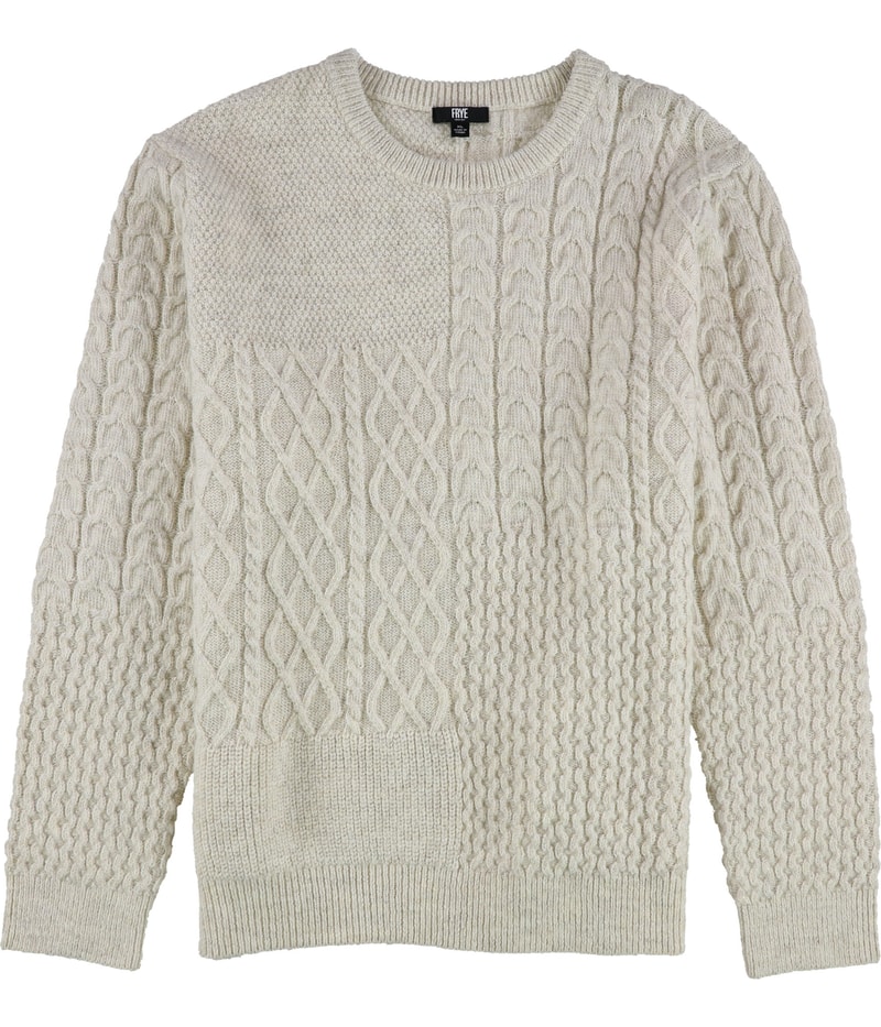 Frye Womens Patchwork Pullover Sweater