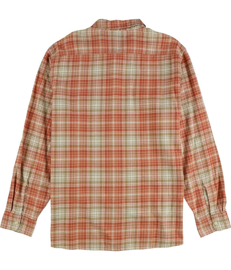 Frye Womens Plaid Button Up Shirt