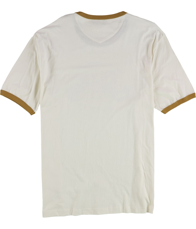 Frye Mens Quality Craftsmanship Ringer Graphic T-Shirt