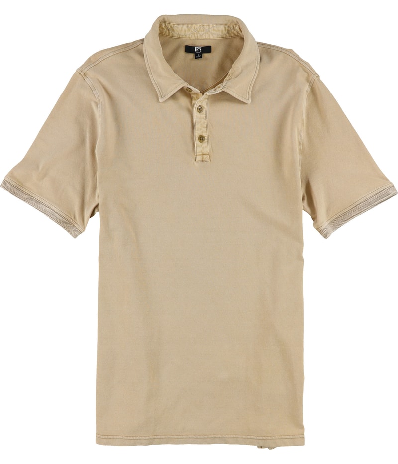 Frye Mens Washed Polo Shirt