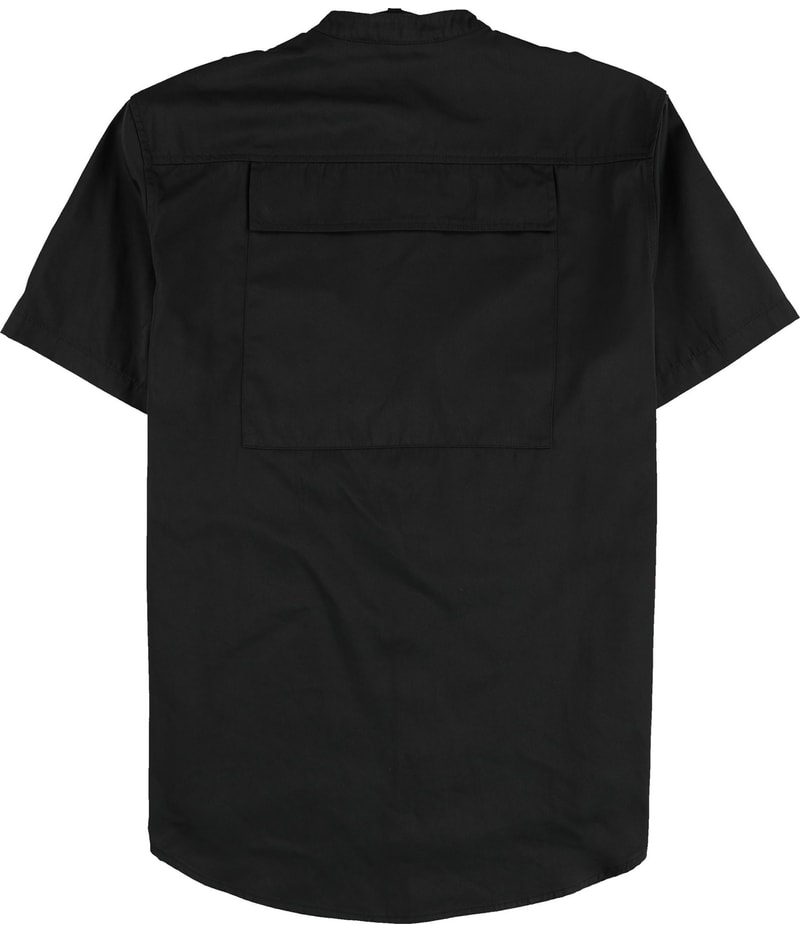 ROYALTY By MALUMA Mens Utility Novelty Button Up Shirt