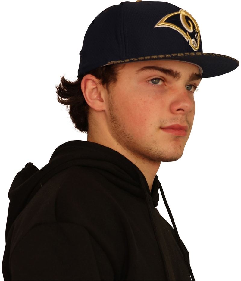 New Era Mens LA Rams Sideline Official Baseball Cap