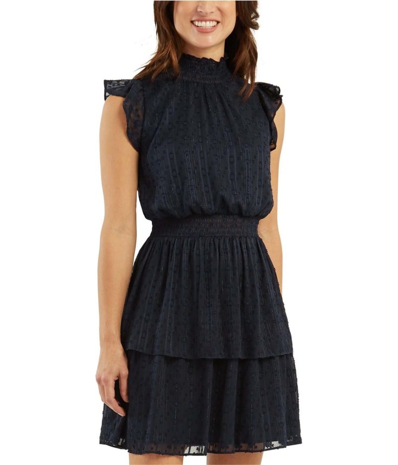 BCX Womens Textured Mini Dress