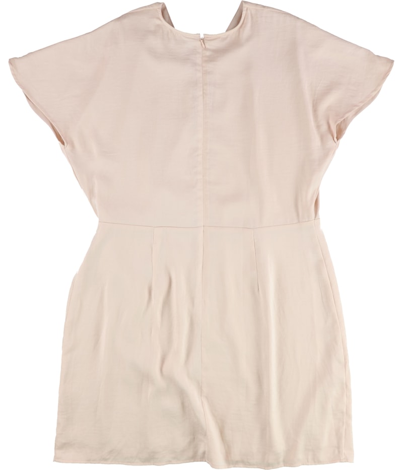 bar III Womens Faux Wrap Shift Dress