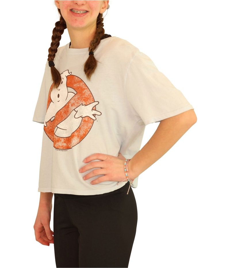 Junk Food Womens Ghostbusters Graphic T-Shirt