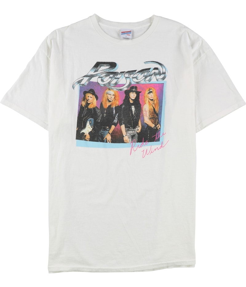 Junk Food Womens Poison Ride The Wind Graphic T-Shirt
