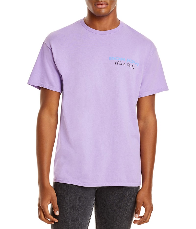 Junk Food Mens European Tour Graphic T-Shirt