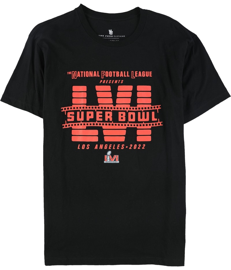Junk Food Mens Super Bowl LVI Graphic T-Shirt