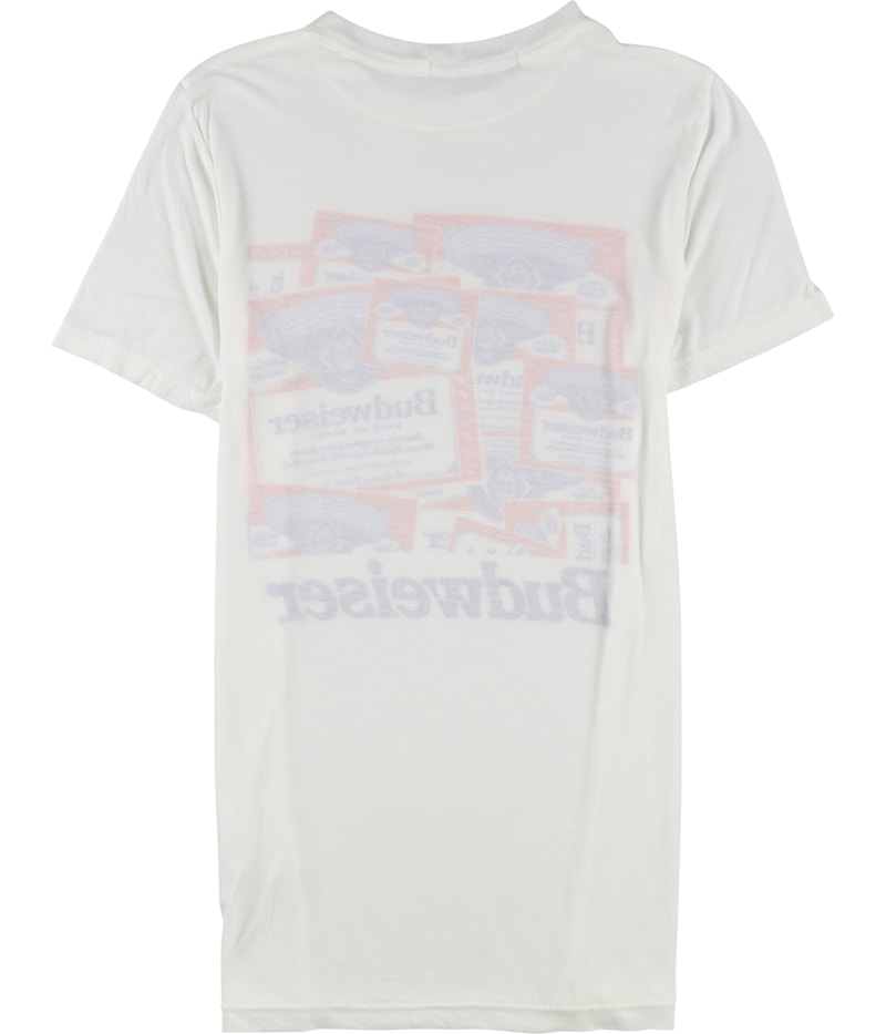 Junk Food Womens Budweiser Graphic T-Shirt