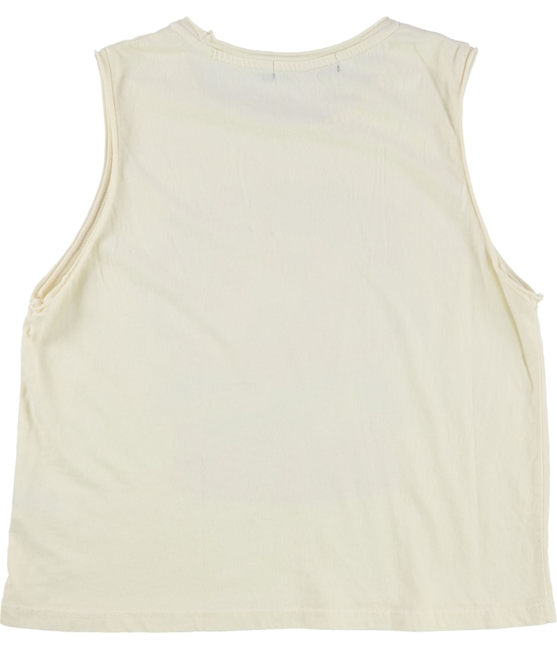 Junk Food Womens Keep On Smiling Tank Top in Ivory, image 4 of 5