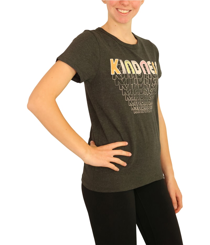 Junk Food Womens Kindness Graphic T-Shirt