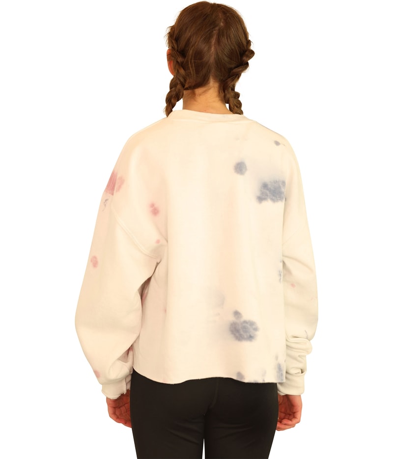 Junk Food Womens Positive Energy Crop Sweatshirt