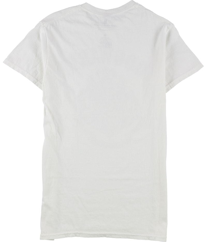Junk Food Mens Hogwarts Graphic T-Shirt in White, image 2 of 2
