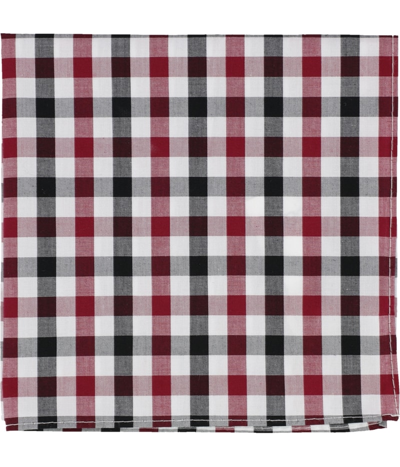 bar III Mens Cottica Gingham Pocket Square