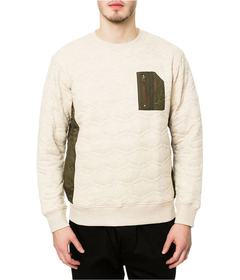 Staple Mens The Miramar Quilted Sweatshirt