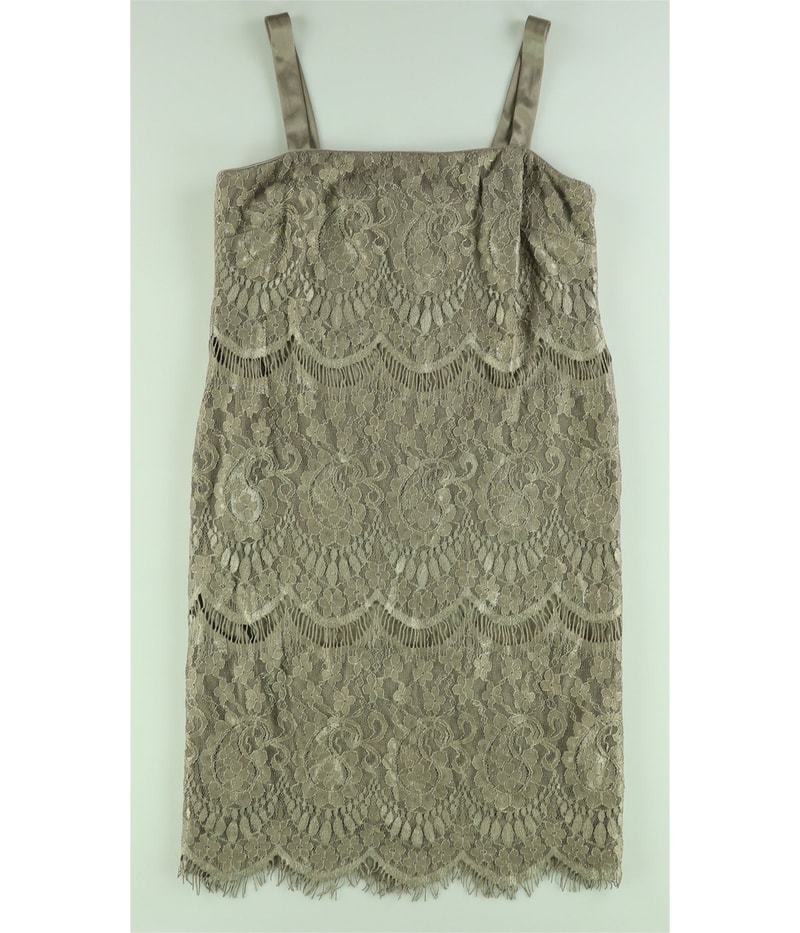 R & M Richards Womens Lace Shift Dress