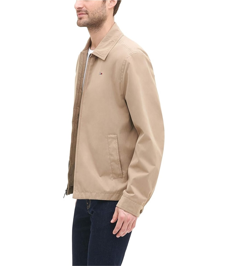Tommy Hilfiger Mens Lightweight Microtwill Golf Sport Coat, view 2