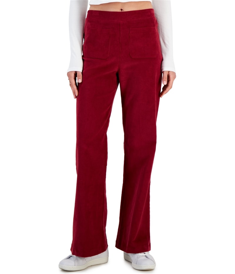 Self E Womens Fit Flare Casual Pants