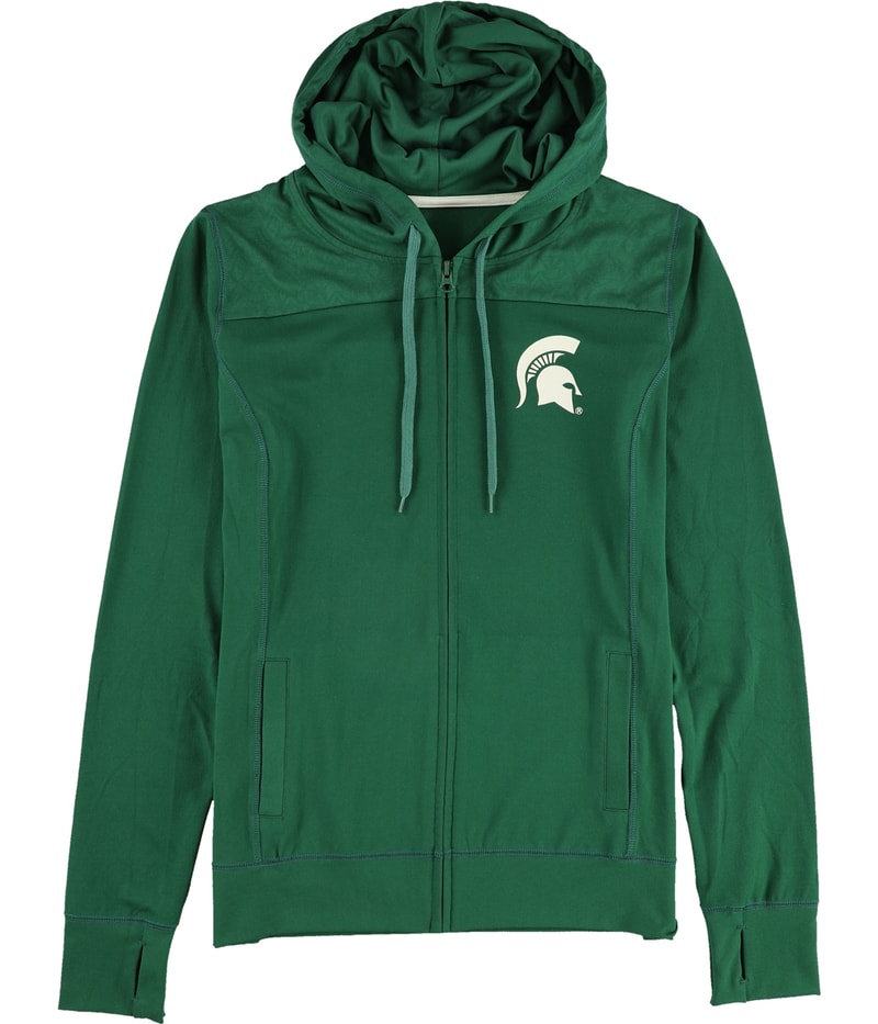 G-III Sports Womens Green Glacier Track Jacket Sweatshirt